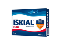 ISKIAL MAX, 120 kapsulių