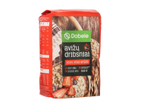 Pilno grūdo avižų dribsniai DOBELE, 1000 g