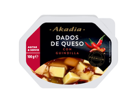 Sūris su aitr. paprikomis AKADIA, 45 %, 100 g