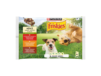 Konserv. šunims su jaut. FRISKIES, 4 x 85 g
