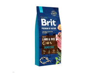 Sausas visavertis pašaras šunims BRIT Lamb Rice, 3 kg