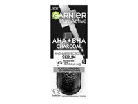 GARNIER PURE ACTIVE AH + BHA CHARCOAL veido serumas, 30 ml