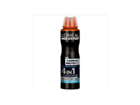 Vyriškas purškiamasis dezodorantas L'OREAL MEN EXPERT CARBON, 150 ml