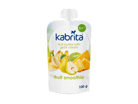 Tyrelė KABRITA su ožkų pienu ir vaisiais,nuo 6 mėn.,100g, 100 g