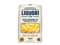 Kietagrūdžiai makaronai LIGUORI, Rigatoni, Nr. 46, 500 g