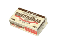 SMETONIŠKAS sviestas, 82 % rieb., 0.2 kg