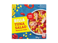 Meksikietiško stiliaus tuno salotos BILLA, 150 g