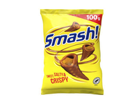 Kukurūzų užkandis SMASH, su pieniniu šokoladu, 100g