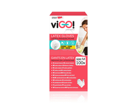 Latekso pirštinės VIGO, M, 100 vnt