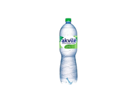 AKVILĖ lengvai gazuotas stalo vanduo su apelsinų skonio aromatu, 1,5l