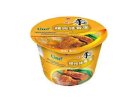 Greitai paruošiami makaronai UNIF, kiaulienos skonio, 110g
