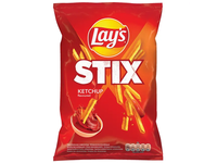 Kečupo skonio bulvių lazdelės LAY'S STIX, 130 g