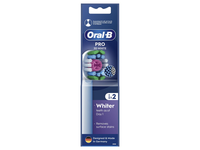 ORAL-B 3D WHITE PRO, Elektrinio dantų šepetėlio galvutės, 2vnt.