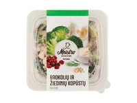 Brokolių ir žiedinių kopūstų salotos, 250 g