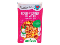 Raugintų agurkų sriuba su jautiena Activus & Beatos Virtuvė, 400g