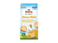 Ekologiški džiūvėsėliai HOLLE su sviestu ir medumi, 12+ mėn., 100 g