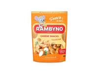 Lydytas rūkytas sūrio užkandis RAMBYNO, tradicinis, 45% RSM, 75g