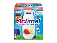 Jog. gėrimas ACTIMEL ACTIKIDS, braškių sk., 4x100g, 1,4%rieb, 400 g