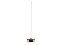 Grindų šluota Spontex Premium, su kotu, medis, sintetiniai/natūralūs šeriai, H 128 cm, vnt