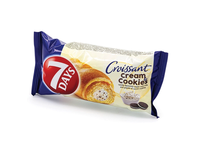 Raguolis su vanilės skonio įdaru ir sausainių gabaliukais 7 DAYS CREAM&COOKIES, 60 g
