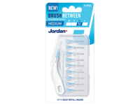 Tarpdančių šepetėliai JORDAN Clinic Brush Between M, 0,6mm,10 vnt.
