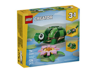 Konstruktorius LEGO Vėžlys Su Vandens Lelijomis