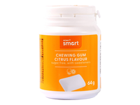 Kr. guma RIMI SMART citrusų sk. su sald., 64g