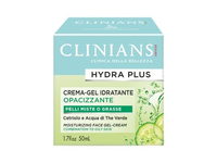 CLINIANS HYDRA - PLUS MOISTURIZING MATTIFYING drėkinamoji veido želė arba kremas, 50 ml