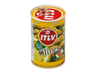Žaliosios alyvuogės ITLV su citrinų įdaru, 300 g