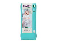 Sauskelnės-kelnaitės BAMBO NATURE 4, 7-12 kg, 40 vnt.