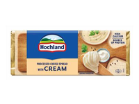 Lydytas tepam. sūris HOCHLAND su grietinėle, 15 % rieb.s.m., 90 g