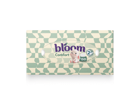 Kosmetinės servetėlės BLOOM COMFORT, 2 sluoksnių, 150 vnt.