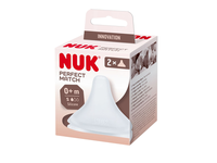 Silikoninis žindukas NUK PERFECT MATCH S;2vnt, 0+ mėn.