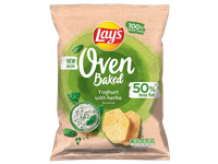Bulvių traškučiai LAY'S, Oven Baked, jogurto ir prieskoninių žolelių skonio, 180 g