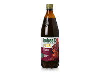 Sultys HOHES C, obuolių, granatų, aviečių, 100%, su geležimi, 1l
