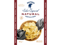 Kukurūzų tortilijų traškučiai SABOR ESPECIAL, natūralūs, 90 g