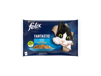Konservuotas kačių ėdalas FELIX su žuvimi, 340 g