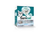 Kačių kraikas SANICAT Strong clumps, betonitinis, sušokantis, 6 l