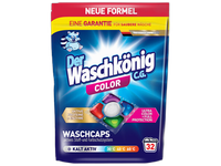 Skalbimo kapsulės 5Chamber Der Waschkonig C.G. 32vnt. Color