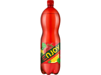 Gazuotas citrinų ir braškių skonio gėrimas ENJOY, 1,5 l