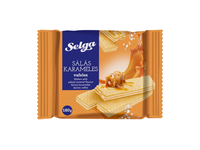 Sūrios karamelės skonio vafliai SELGA, 180 g