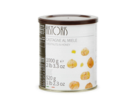 Kaštonai meduje RISTORIS, 1kg/0,52kg