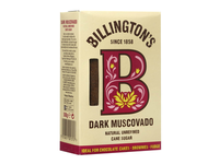 Cukranendrių cukrus DARK MUSCOVADO,500g
