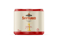 Alus ŠVYTURYS ŠVYTURIO, 5,0 %, 6 x 0,568 l