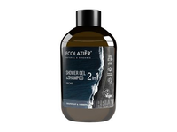 ECOLATIER URBAN SPORT 2IN1 dušo želė ir plaukų šampūnas, 600 ml