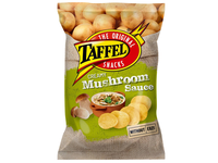 Grybų skonio bulvių traškučiai TAFFEL CREAMY MUSHROOM, 130g