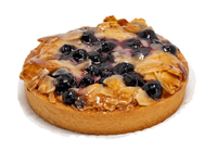 Tartaletė su prancūzišku kremu ir juodaisiais serbentais, 145 g