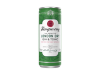 Džino kokteiliai TANQUERAY London Dry & Tonic 6.5%, 250 ml