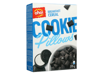 Sausi pusryčiai OHO COOKIE PILLOWS, 375 g