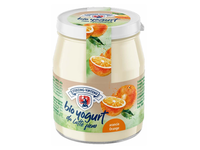 Ekologiškas jogurtas VIPITENO, apelsinų skonio, stikliniame indelyje, 150 g, LT-EKO-001